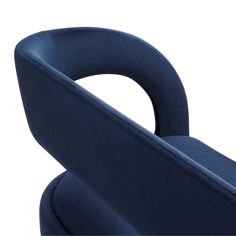 Velvet Accent Bench