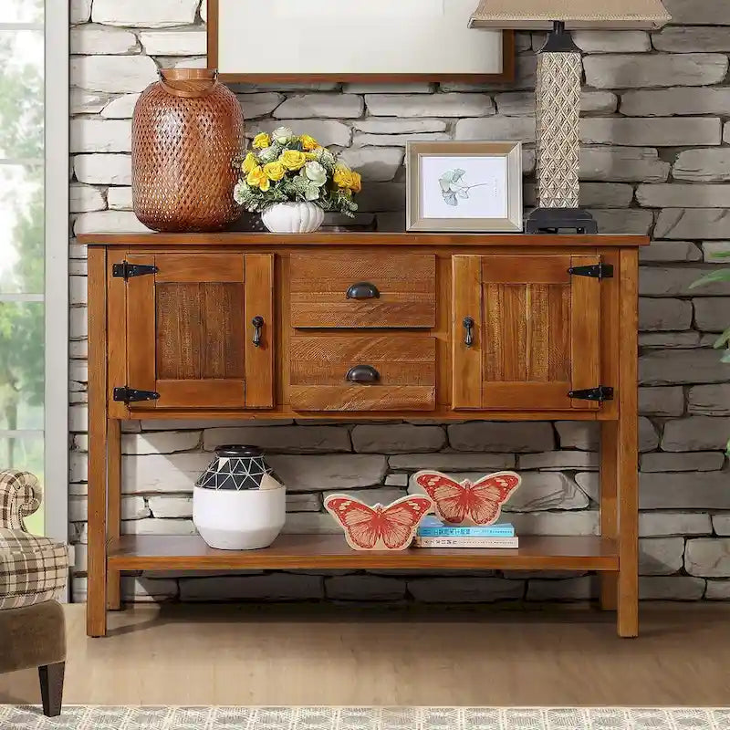 48 Sideboard Console Table with 2 Drawers